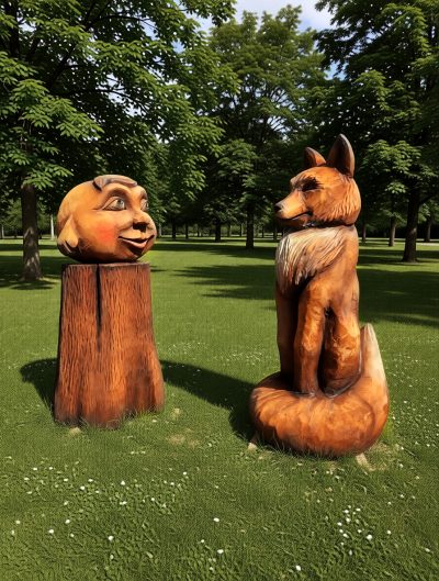 Фигура «Лисица и Колобок»