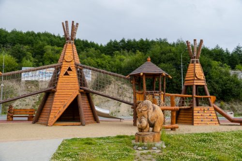 Уникальные игровые площадки для детей в парк и на дачу