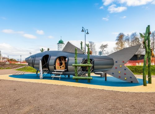 Уникальные игровые площадки для детей в парк и на дачу