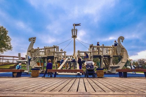 Уникальные игровые площадки для детей в парк и на дачу