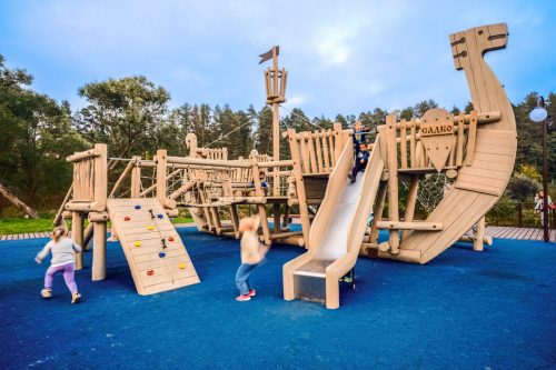 Уникальные игровые площадки для детей в парк и на дачу