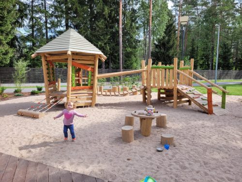 Уникальные игровые площадки для детей в парк и на дачу