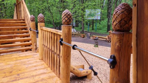 Уникальные игровые площадки для детей в парк и на дачу