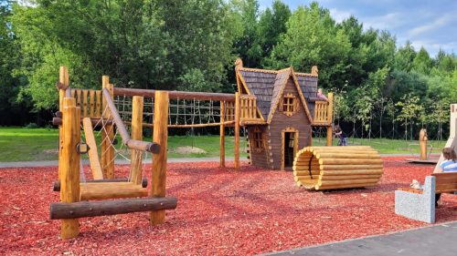Уникальные игровые площадки для детей в парк и на дачу