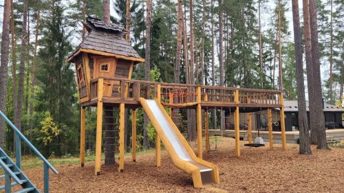 Уникальные игровые площадки для детей в парк и на дачу